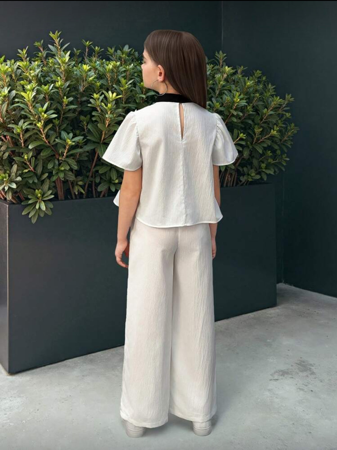 blusa informal de niña