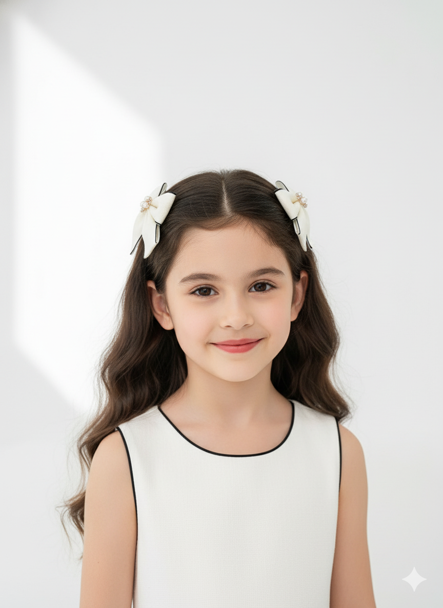 Pinza elegante para niña