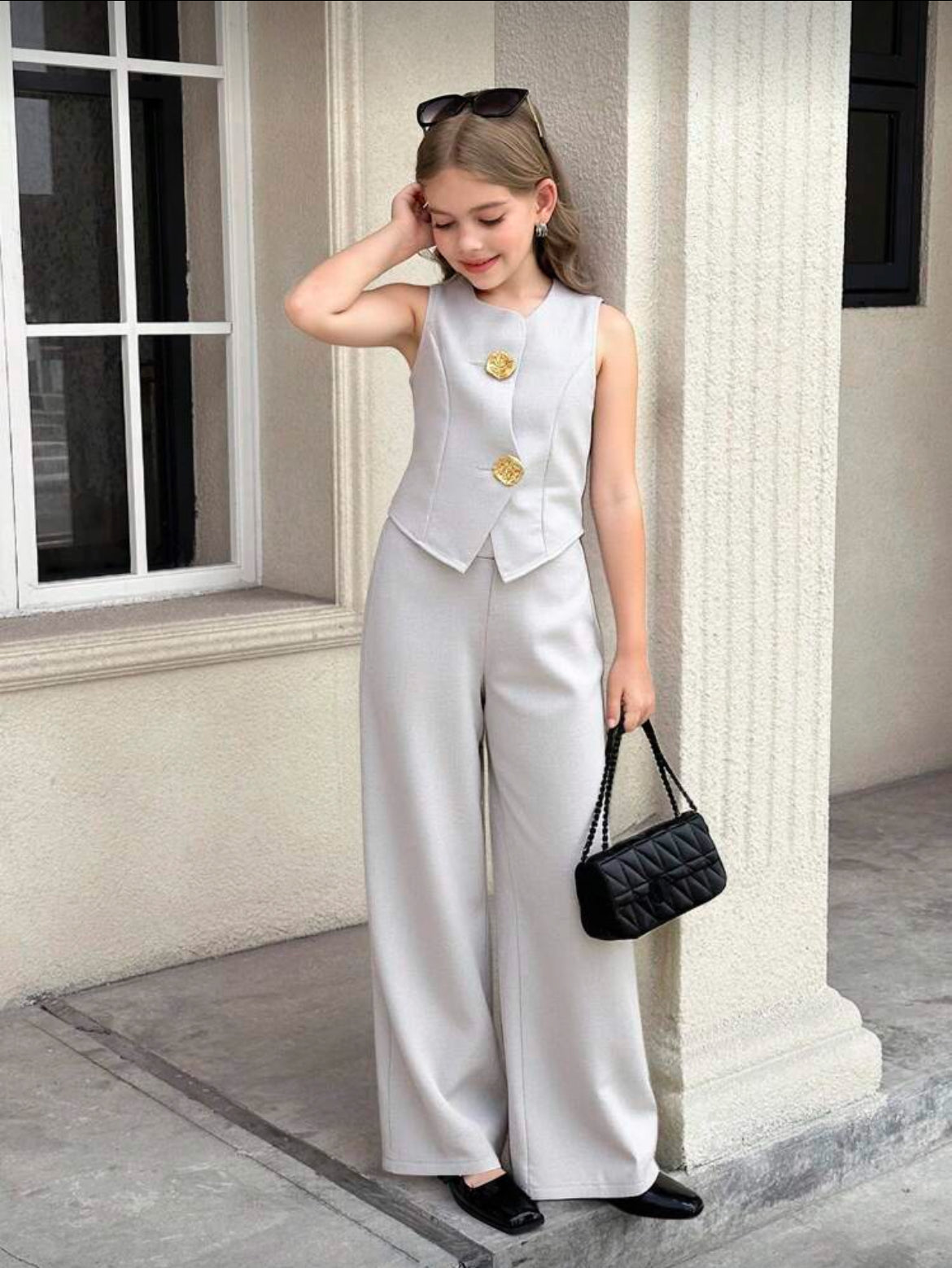 Conjunto de 2 piezas elegante