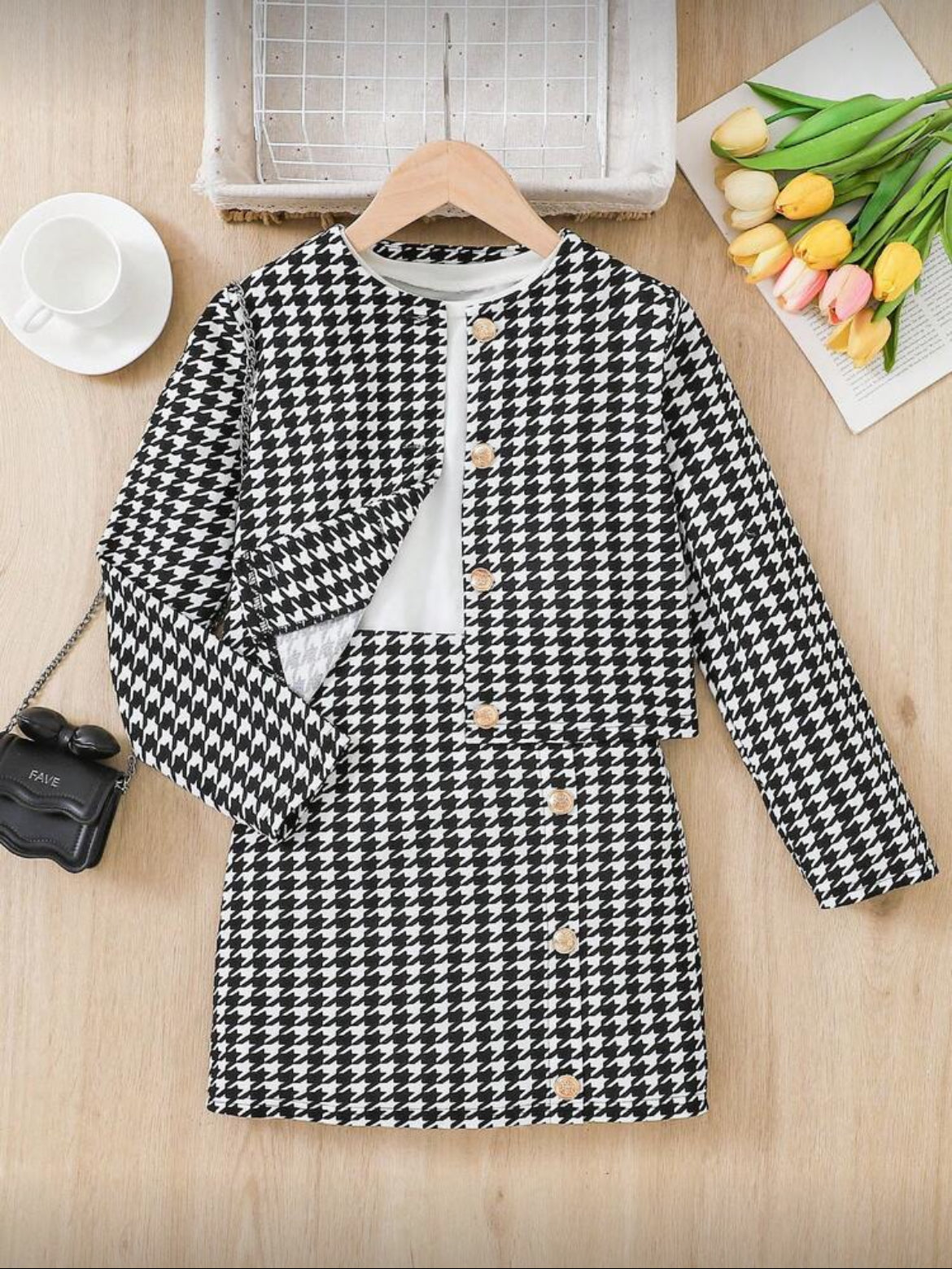 Conjunto casual negro