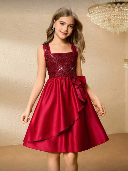 Vestido con lazo
