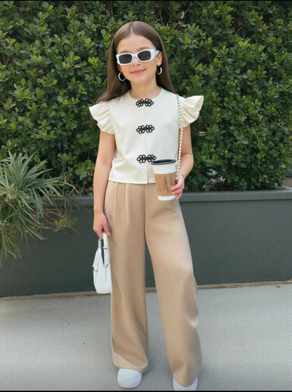blusa informal de niña