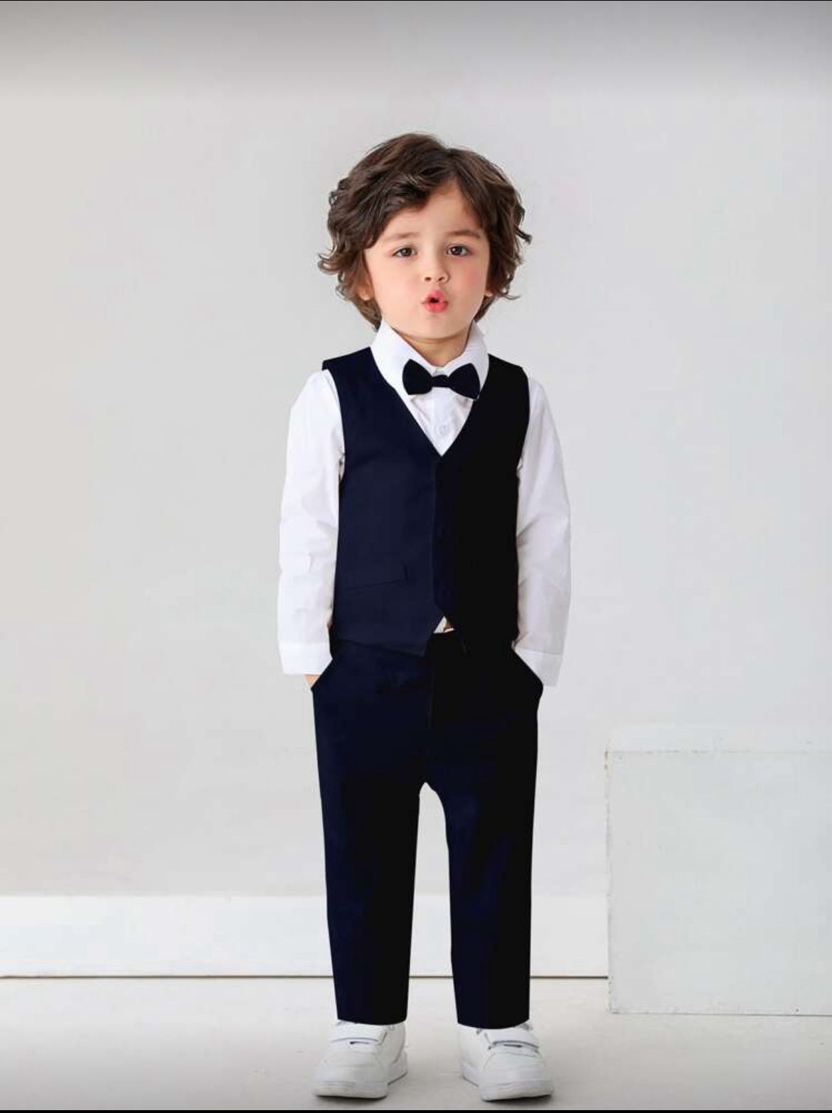 Traje elegante niño 3 piezas